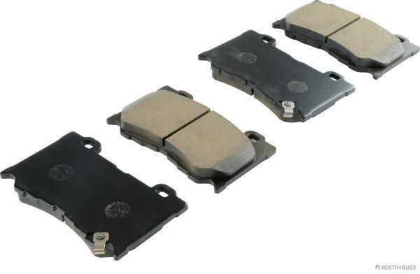 Stabdžių trinkelių rinkinys, diskinis stabdys HERTH+BUSS JAKOPARTS J3601017