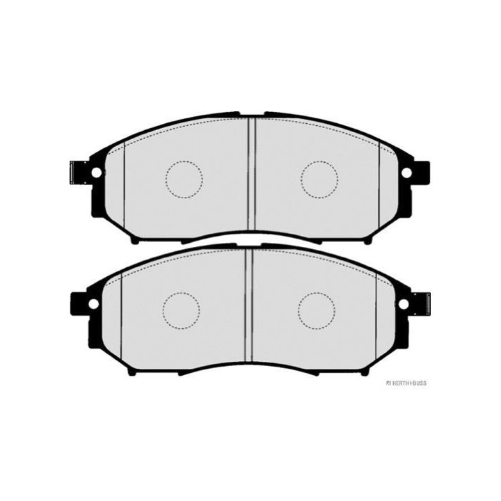 Stabdžių trinkelių rinkinys, diskinis stabdys HERTH+BUSS JAKOPARTS J3601093