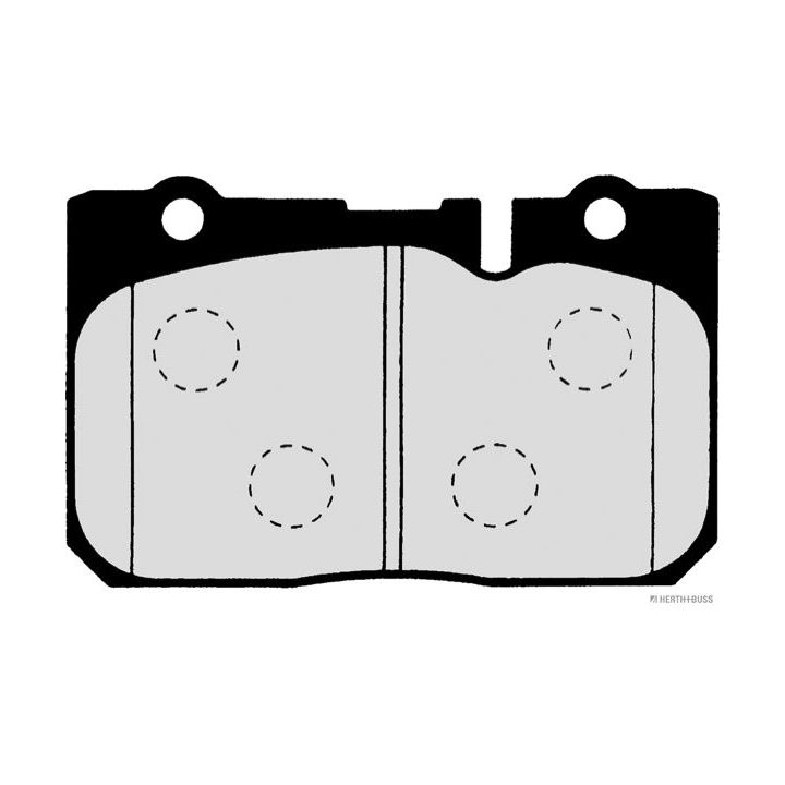 Stabdžių trinkelių rinkinys, diskinis stabdys HERTH+BUSS JAKOPARTS J3602103