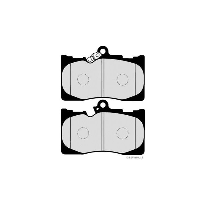 Stabdžių trinkelių rinkinys, diskinis stabdys HERTH+BUSS JAKOPARTS J3602120