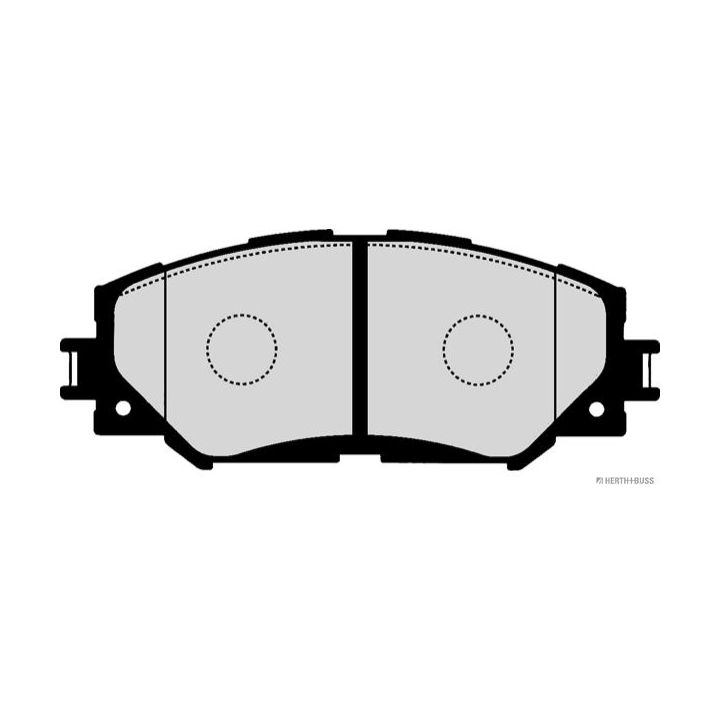 Stabdžių trinkelių rinkinys, diskinis stabdys HERTH+BUSS JAKOPARTS J3602125