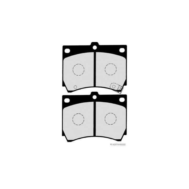 Stabdžių trinkelių rinkinys, diskinis stabdys HERTH+BUSS JAKOPARTS J3603035