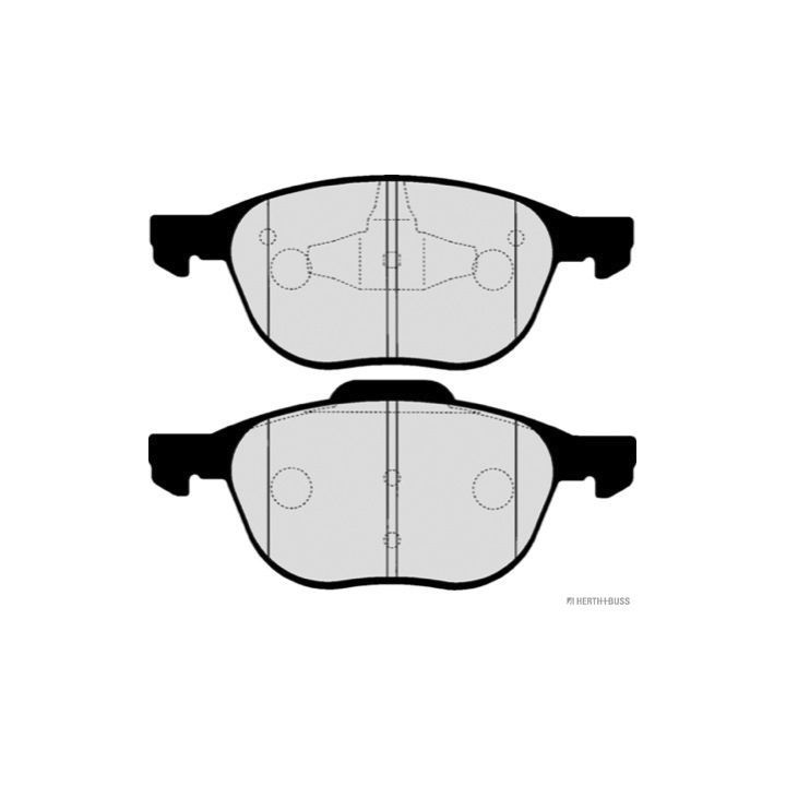 Stabdžių trinkelių rinkinys, diskinis stabdys HERTH+BUSS JAKOPARTS J3603064