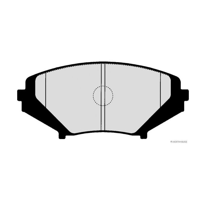 Stabdžių trinkelių rinkinys, diskinis stabdys HERTH+BUSS JAKOPARTS J3603065