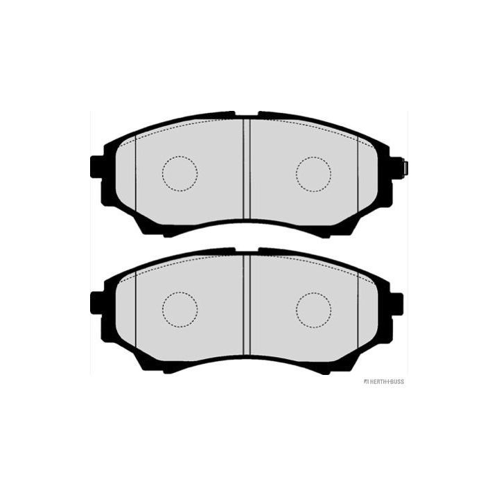 Stabdžių trinkelių rinkinys, diskinis stabdys HERTH+BUSS JAKOPARTS J3603068