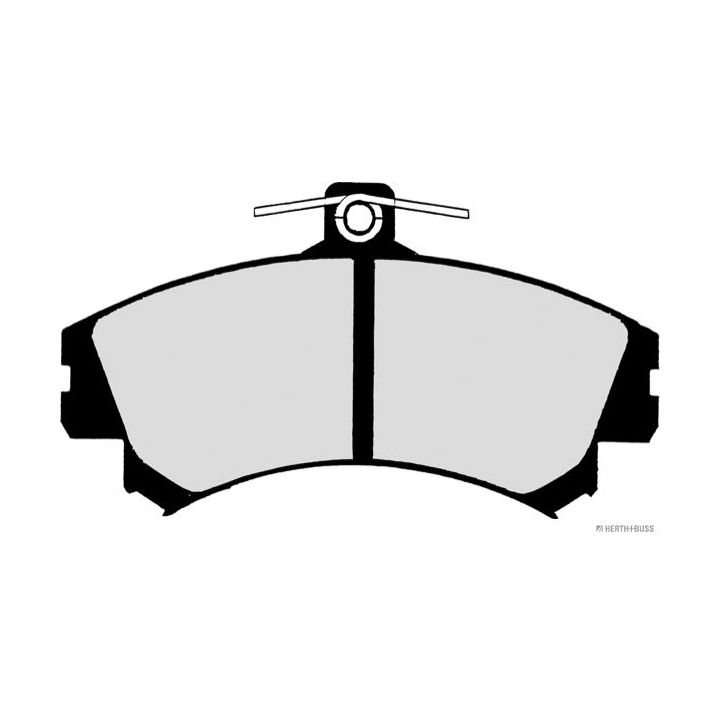 Stabdžių trinkelių rinkinys, diskinis stabdys HERTH+BUSS JAKOPARTS J3605036