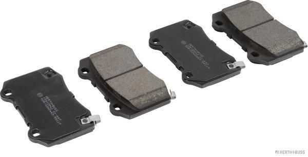 Stabdžių trinkelių rinkinys, diskinis stabdys HERTH+BUSS JAKOPARTS J3610542