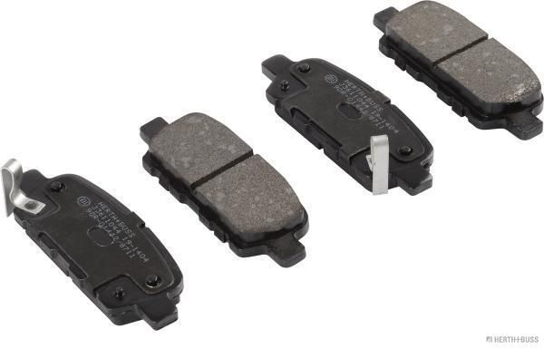 Stabdžių trinkelių rinkinys, diskinis stabdys HERTH+BUSS JAKOPARTS J3611044