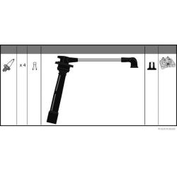 Uždegimo laido komplektas HERTH+BUSS JAKOPARTS J5380521