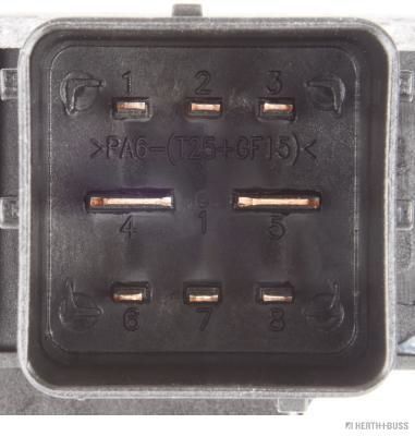 Valdymo blokas, kaitinimo žvakių sistema HERTH+BUSS JAKOPARTS J5721005