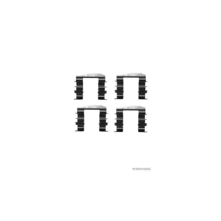 Priedų komplektas, diskinių stabdžių trinkelės HERTH+BUSS JAKOPARTS J3660309