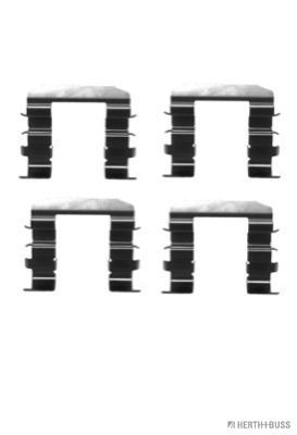 Priedų komplektas, diskinių stabdžių trinkelės HERTH+BUSS JAKOPARTS J3660309