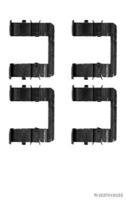 Priedų komplektas, diskinių stabdžių trinkelės HERTH+BUSS JAKOPARTS J3660311