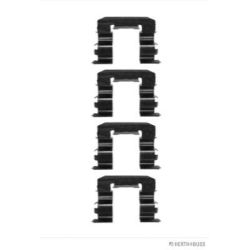 Priedų komplektas, diskinių stabdžių trinkelės HERTH+BUSS JAKOPARTS J3660501