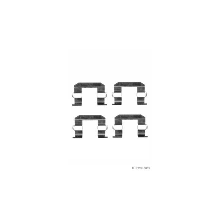 Priedų komplektas, diskinių stabdžių trinkelės HERTH+BUSS JAKOPARTS J3660504