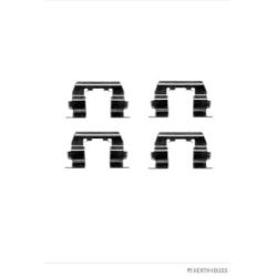 Priedų komplektas, diskinių stabdžių trinkelės HERTH+BUSS JAKOPARTS J3660507