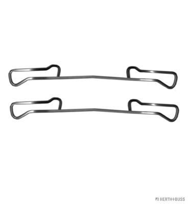 Priedų komplektas, diskinių stabdžių trinkelės HERTH+BUSS JAKOPARTS J3660904