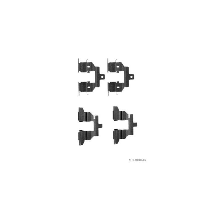 Priedų komplektas, diskinių stabdžių trinkelės HERTH+BUSS JAKOPARTS J3661023