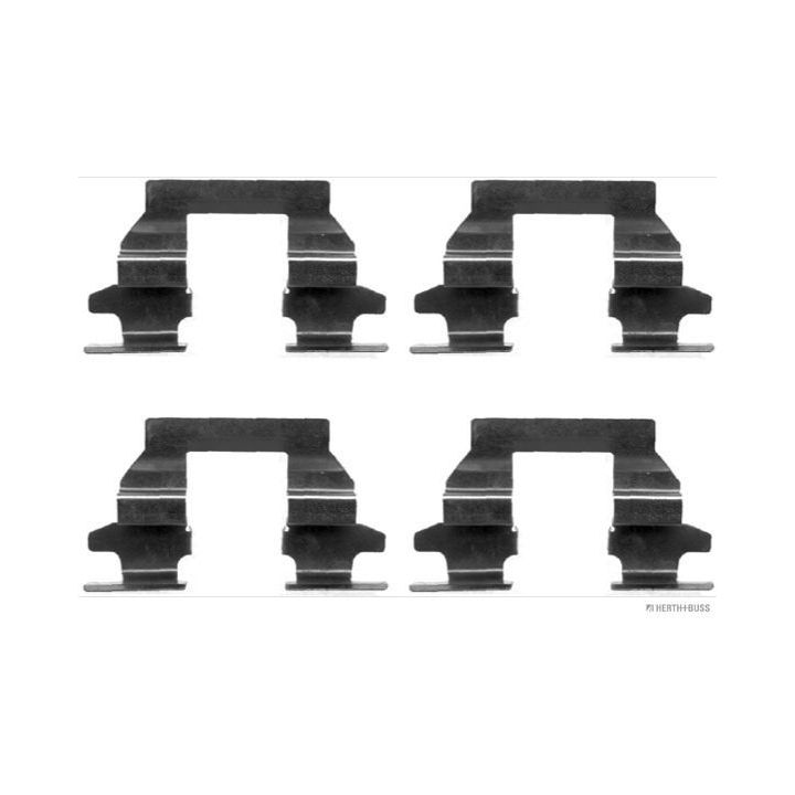 Priedų komplektas, diskinių stabdžių trinkelės HERTH+BUSS JAKOPARTS J3661033