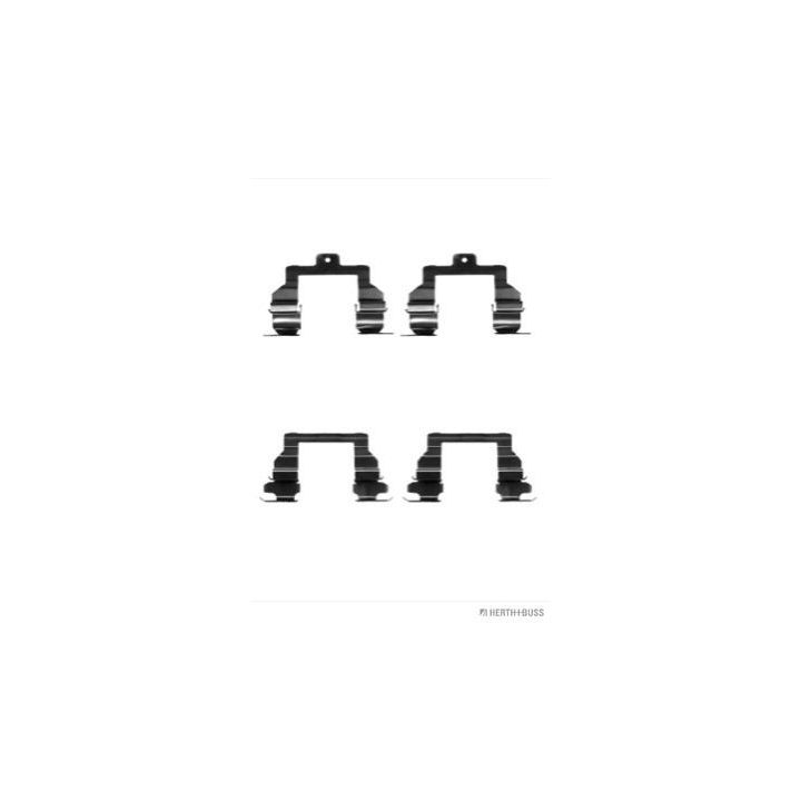 Priedų komplektas, diskinių stabdžių trinkelės HERTH+BUSS JAKOPARTS J3662026