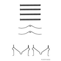 Priedų komplektas, diskinių stabdžių trinkelės HERTH+BUSS JAKOPARTS J3663006