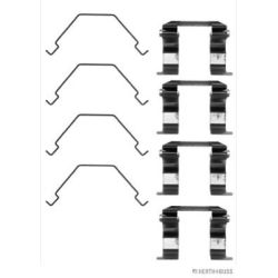 Priedų komplektas, diskinių stabdžių trinkelės HERTH+BUSS JAKOPARTS J3663007