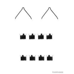 Priedų komplektas, diskinių stabdžių trinkelės HERTH+BUSS JAKOPARTS J3663008