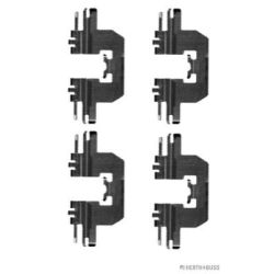 Priedų komplektas, diskinių stabdžių trinkelės HERTH+BUSS JAKOPARTS J3663016