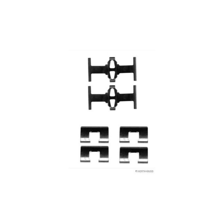 Priedų komplektas, diskinių stabdžių trinkelės HERTH+BUSS JAKOPARTS J3664010