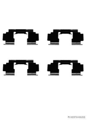 Priedų komplektas, diskinių stabdžių trinkelės HERTH+BUSS JAKOPARTS J3664013