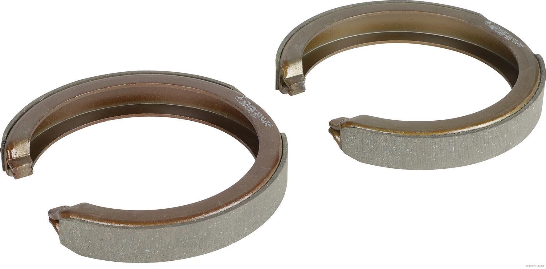 Stabdžių trinkelių komplektas, stovėjimo stabdis HERTH+BUSS JAKOPARTS J3510505