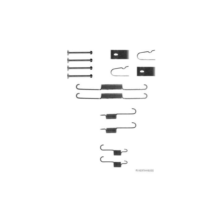 Priedų komplektas, stabdžių trinkelės HERTH+BUSS JAKOPARTS J3560300