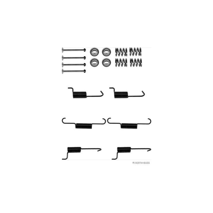 Priedų komplektas, stabdžių trinkelės HERTH+BUSS JAKOPARTS J3560503