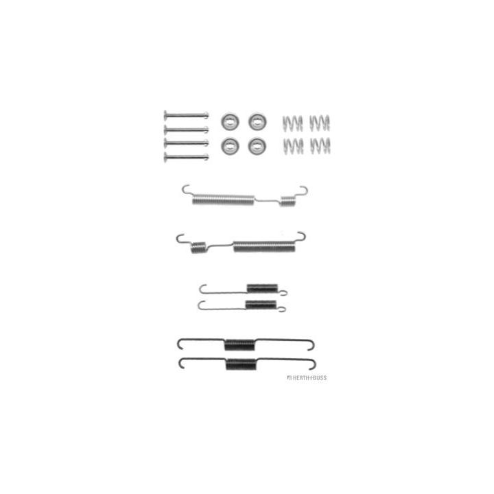 Priedų komplektas, stabdžių trinkelės HERTH+BUSS JAKOPARTS J3560504
