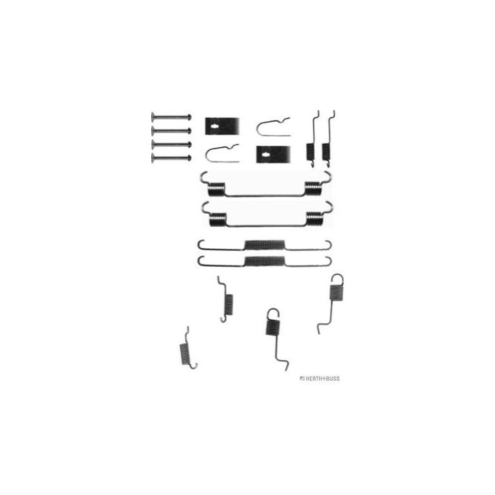 Priedų komplektas, stabdžių trinkelės HERTH+BUSS JAKOPARTS J3563007