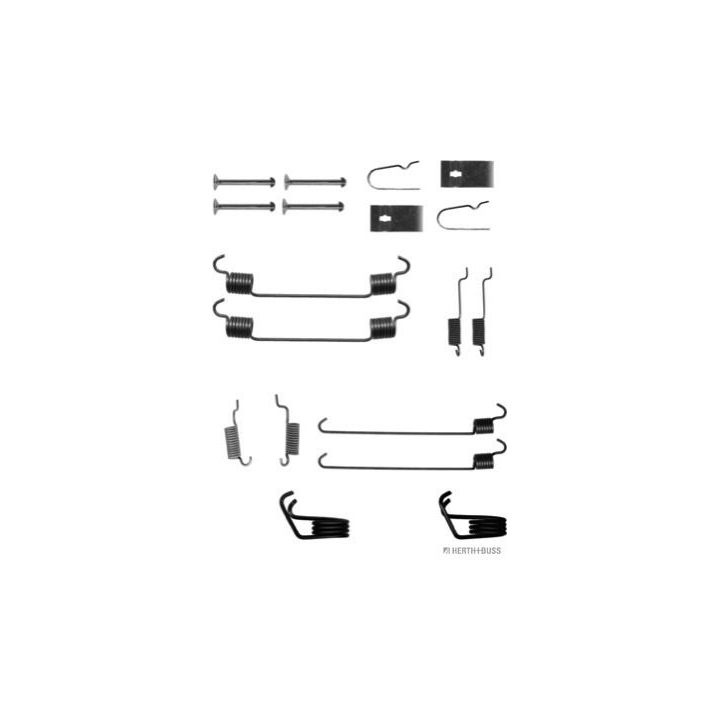 Priedų komplektas, stabdžių trinkelės HERTH+BUSS JAKOPARTS J3563011