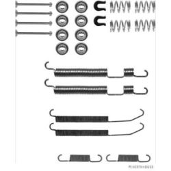 Priedų komplektas, stabdžių trinkelės HERTH+BUSS JAKOPARTS J3565004