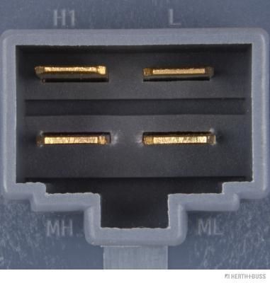 Varža, vidaus pūtiklis HERTH+BUSS JAKOPARTS J5570507