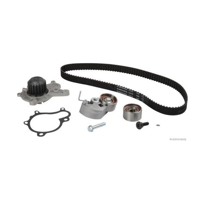 Vandens siurblio ir paskirstymo diržo komplektas HERTH+BUSS JAKOPARTS J1100302