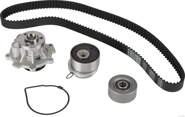 Vandens siurblio ir paskirstymo diržo komplektas HERTH+BUSS JAKOPARTS J1100909