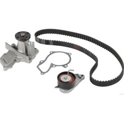 Vandens siurblio ir paskirstymo diržo komplektas HERTH+BUSS JAKOPARTS J1103010