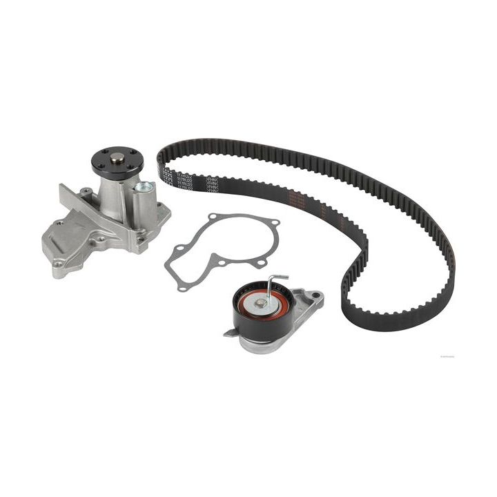 Vandens siurblio ir paskirstymo diržo komplektas HERTH+BUSS JAKOPARTS J1103010