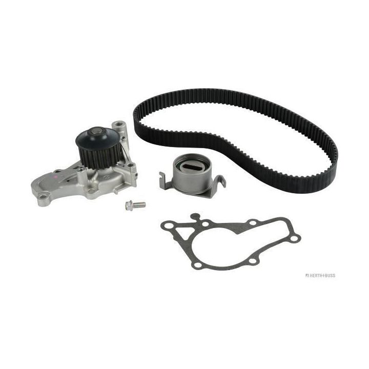 Vandens siurblio ir paskirstymo diržo komplektas HERTH+BUSS JAKOPARTS J1105000