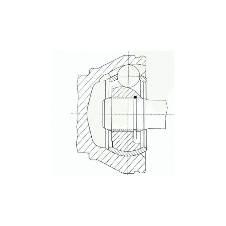 Jungčių komplektas, kardaninis velenas LÖBRO 302452