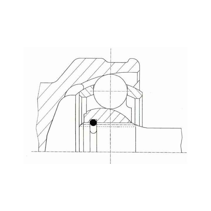 Jungčių komplektas, kardaninis velenas LÖBRO 305005