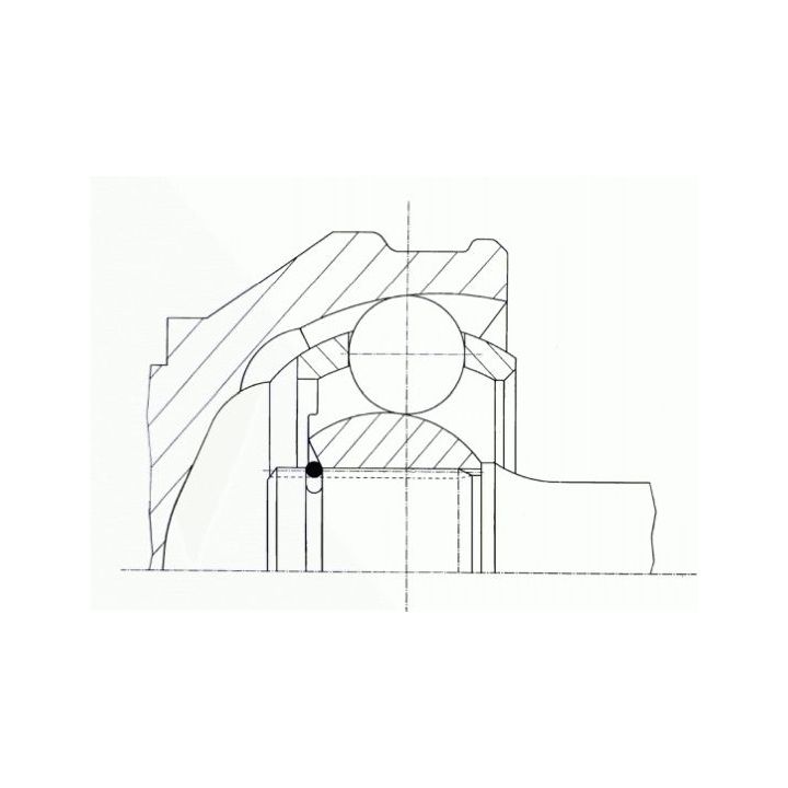 Jungčių komplektas, kardaninis velenas LÖBRO 306201