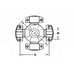 Lankstas, kardaninis velenas LÖBRO U 630