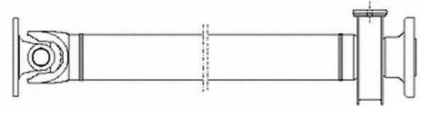 šarnyrinis velenas, ašies pavara LÖBRO GKNP10015