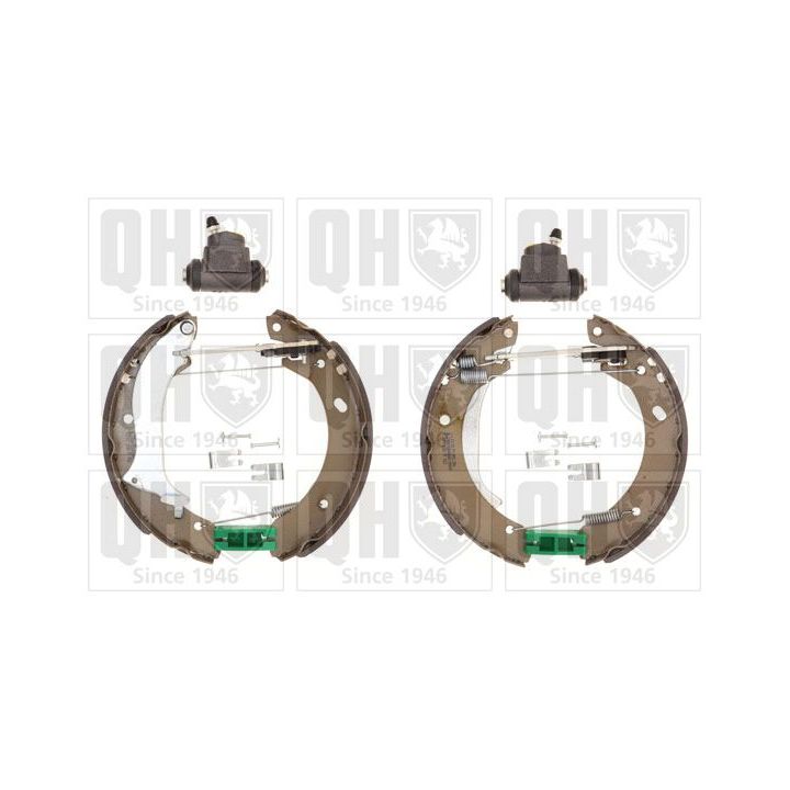 Stabdžių trinkelių komplektas QUINTON HAZELL BS1053K1