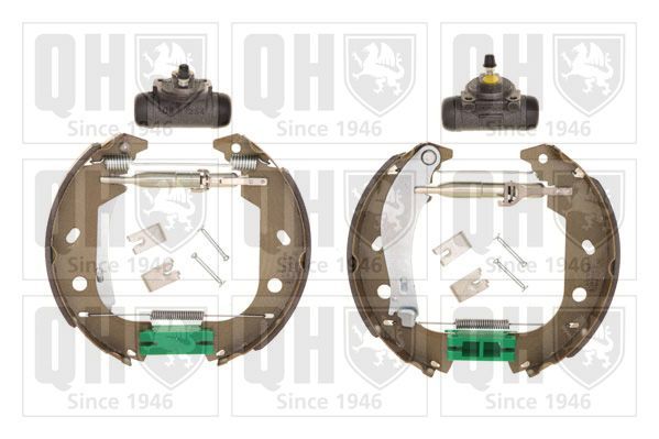 Stabdžių trinkelių komplektas QUINTON HAZELL BS1057K1